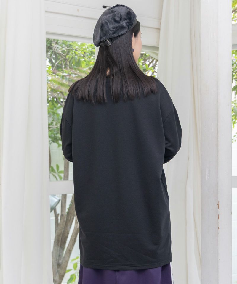 仲宗根泉(HY)コラボ アート柄花柄チュニック-18