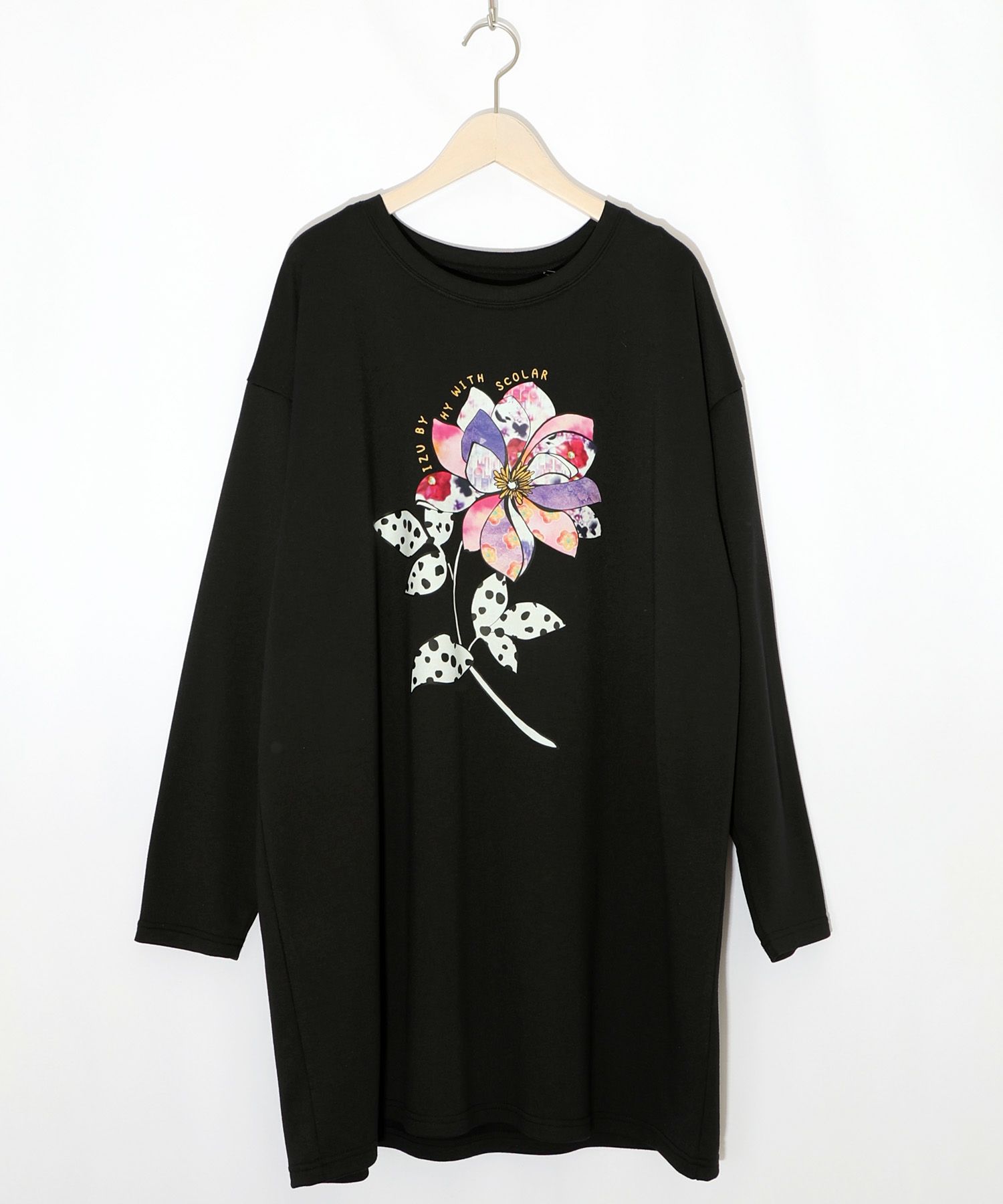 仲宗根泉(HY)コラボ アート柄花柄チュニック-20