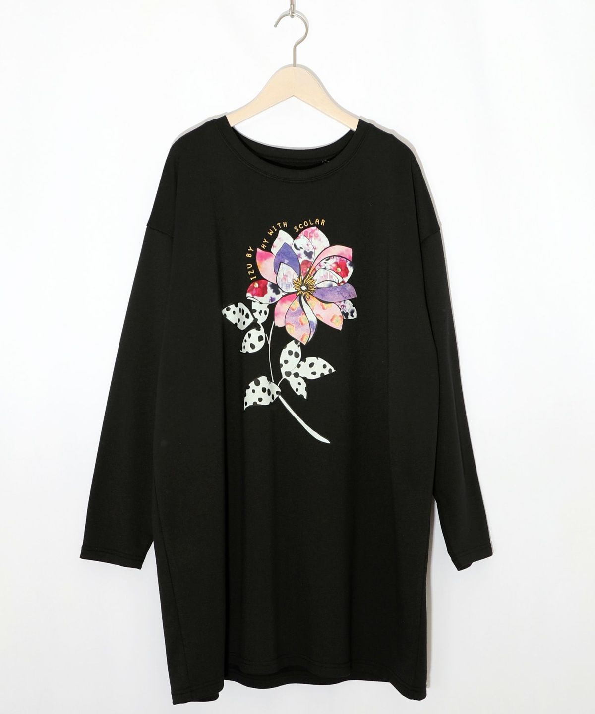 仲宗根泉(HY)コラボ アート柄花柄チュニック-20