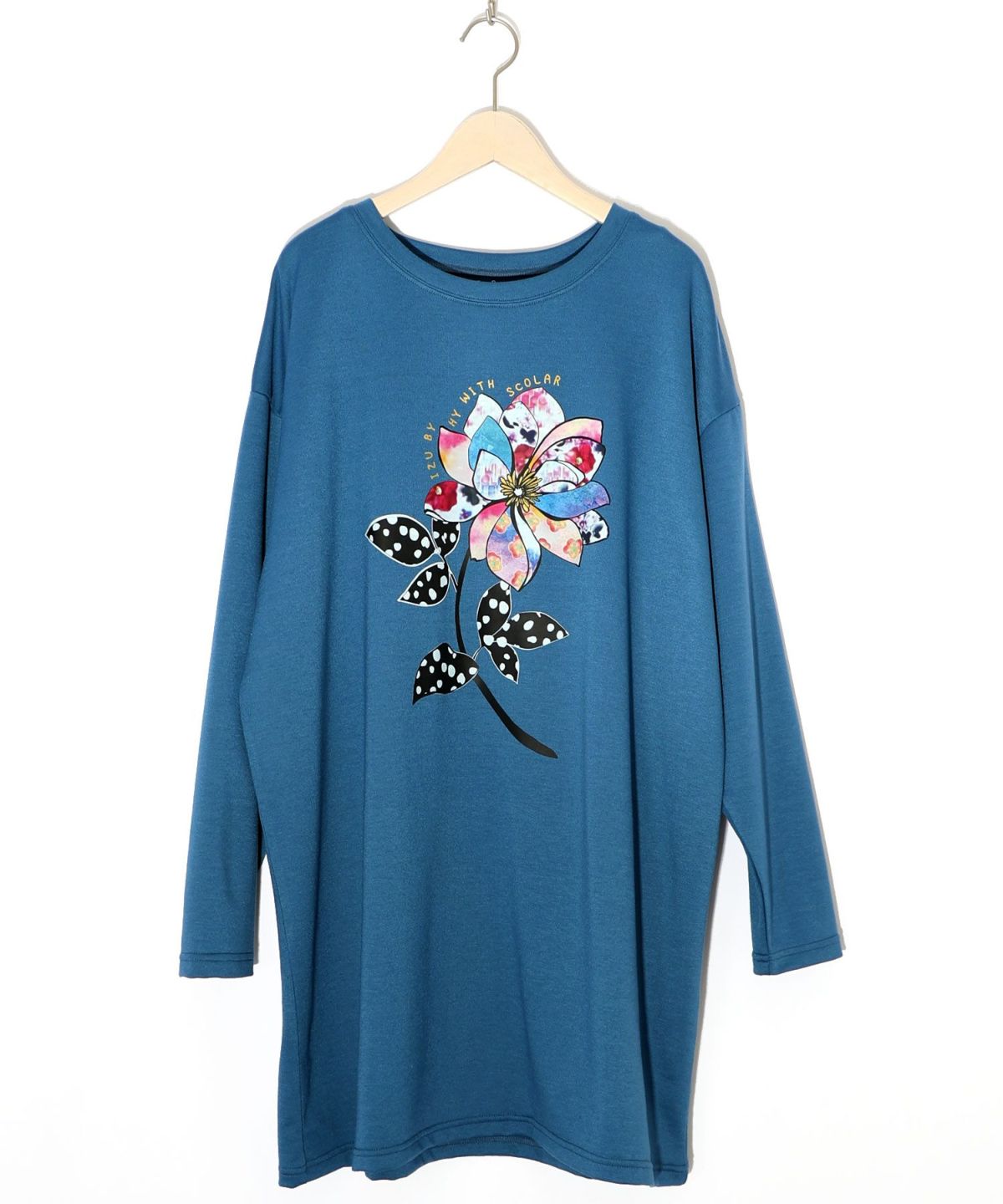 仲宗根泉(HY)コラボ アート柄花柄チュニック-22