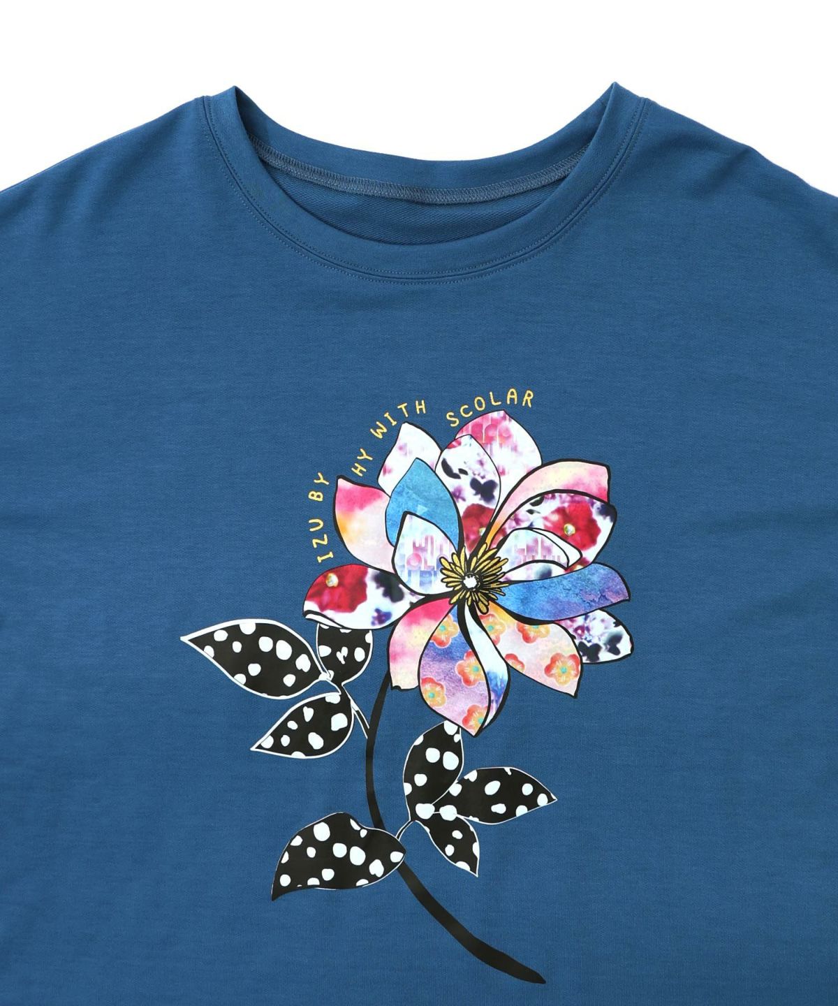 仲宗根泉(HY)コラボ アート柄花柄チュニック-24