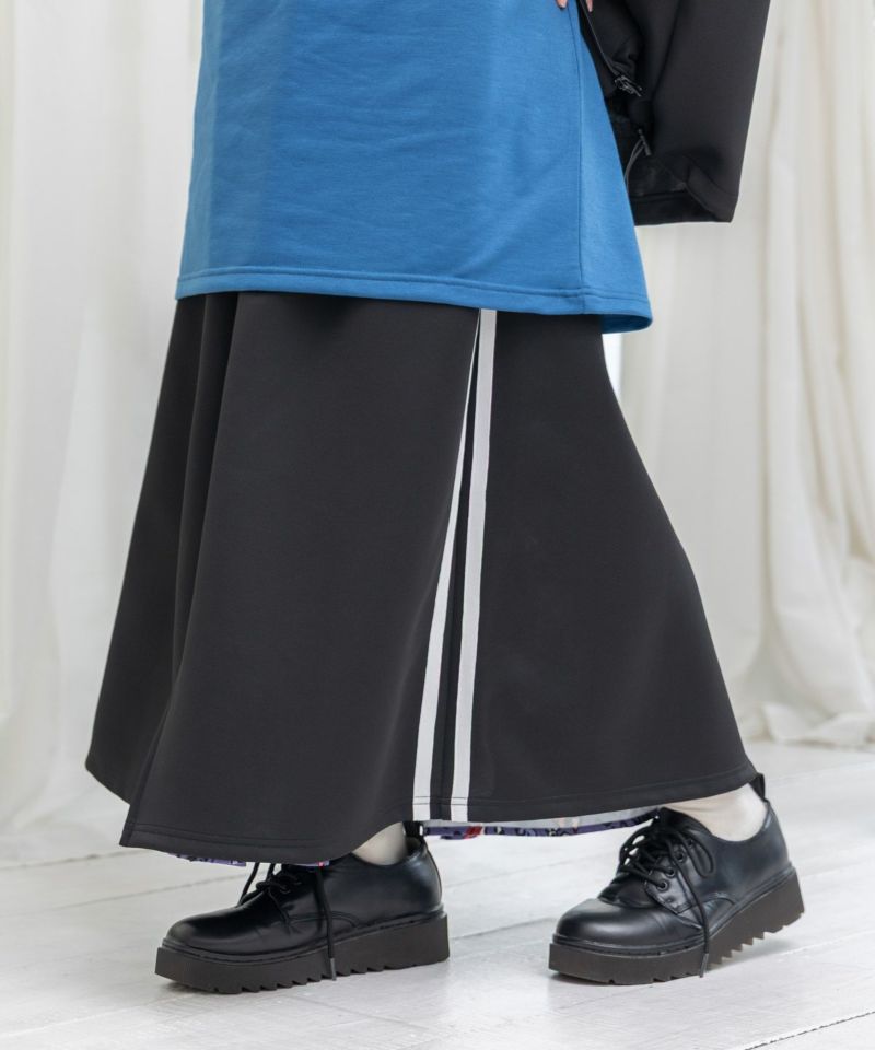 仲宗根泉(HY)コラボ 柄切替ジャージスカート-15