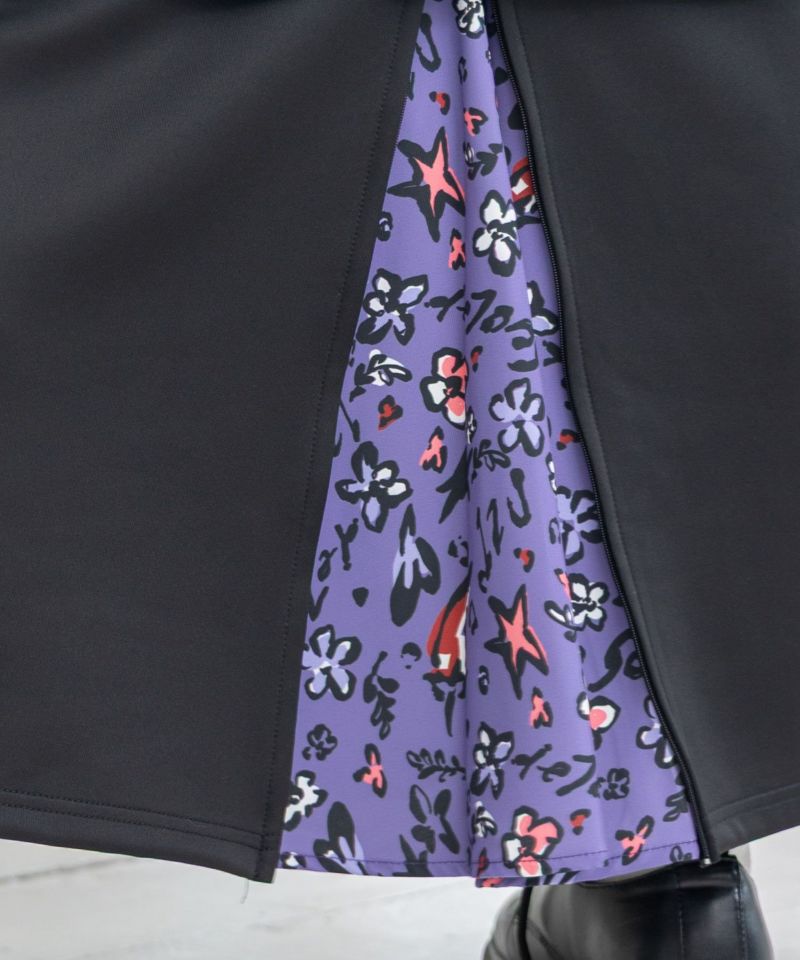 仲宗根泉(HY)コラボ 柄切替ジャージスカート-18