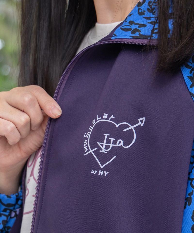 仲宗根泉(HY)コラボ 柄切替ジャージトップス-16