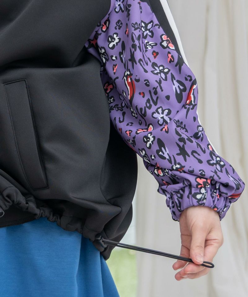 仲宗根泉(HY)コラボ 柄切替ジャージトップス-21