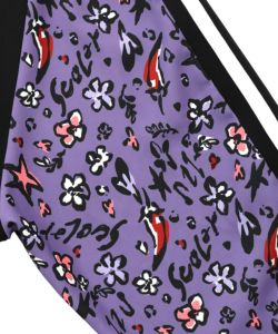 仲宗根泉(HY)コラボ 柄切替ジャージトップス-23