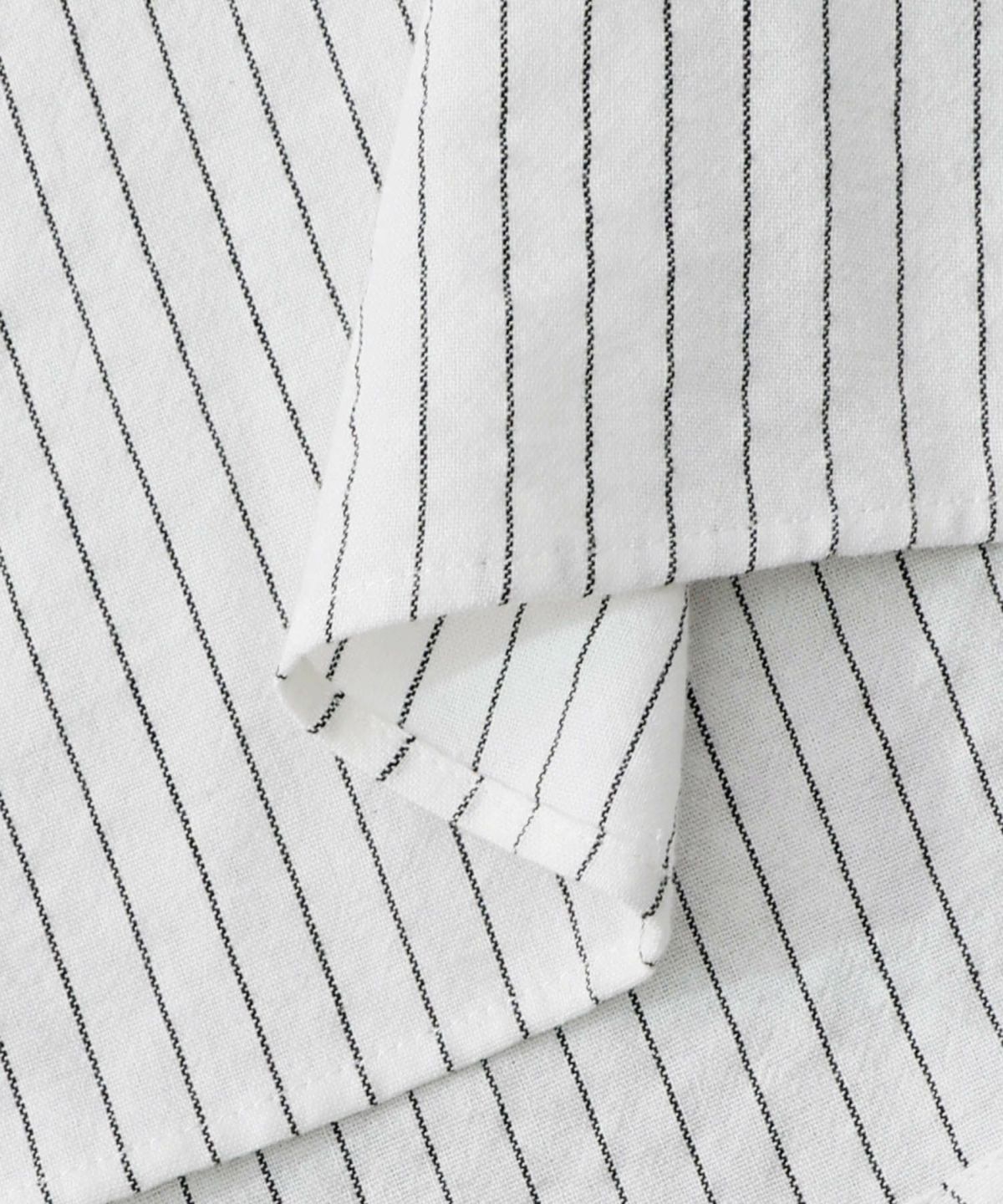 ひょっこりParity刺繍のストライプシャツ-28