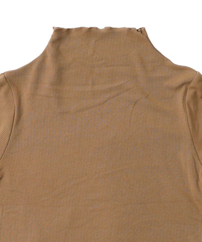 起毛テレコ×レース袖 ニットロンT-14