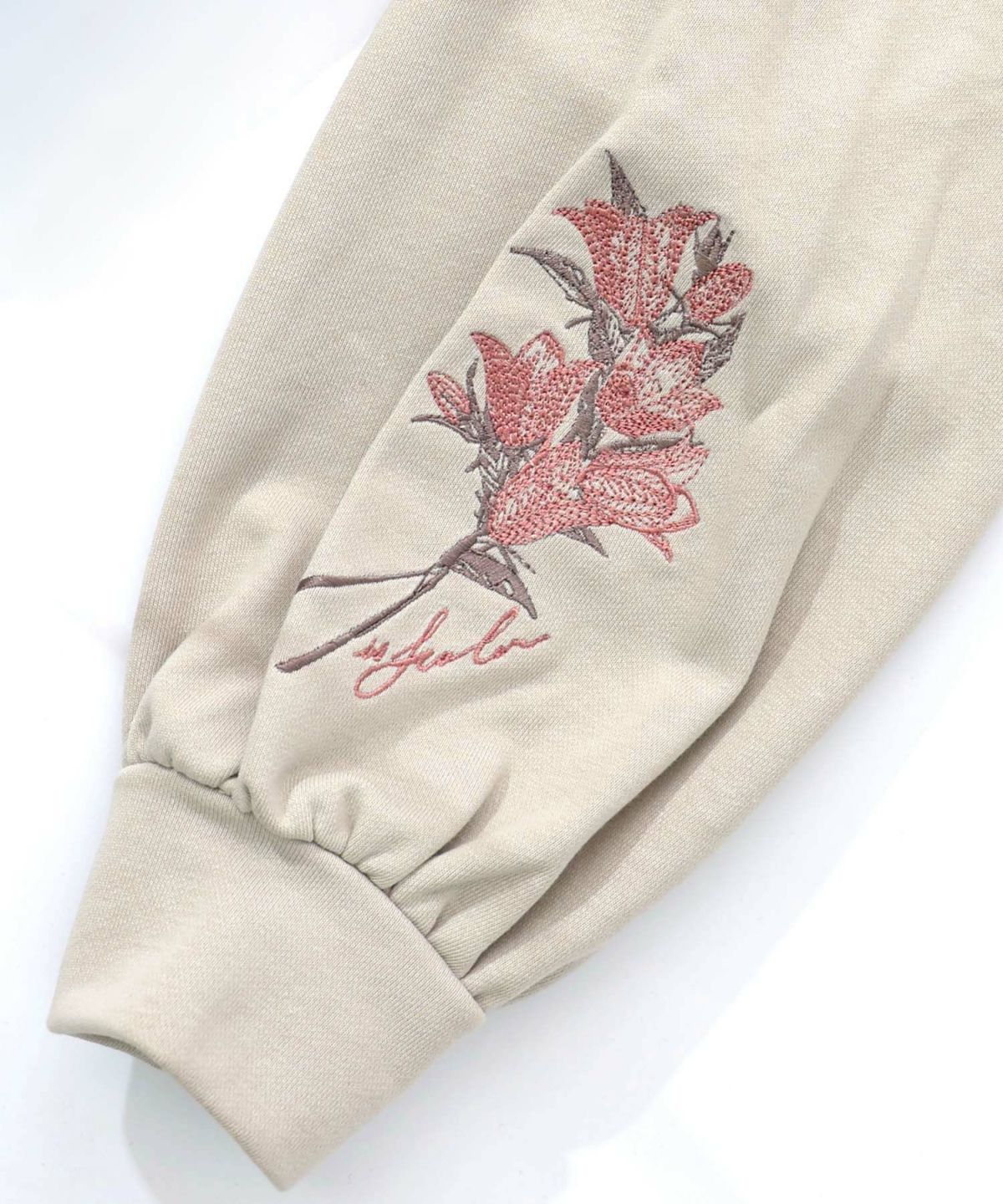 裏毛×起毛レース×チェックの異素材切替カーデ-17