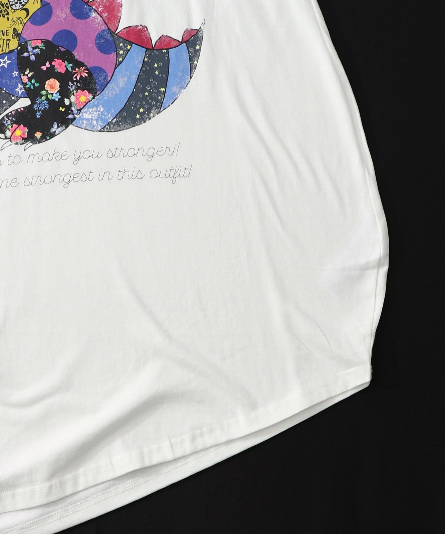 威嚇する人畜無害猫怪獣柄プルオーバー-17