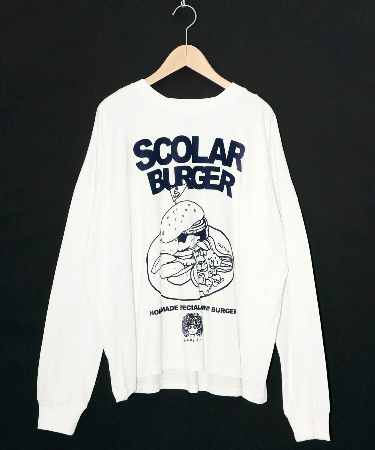 わんちゃん×スカラー特製バーガーロンT-7