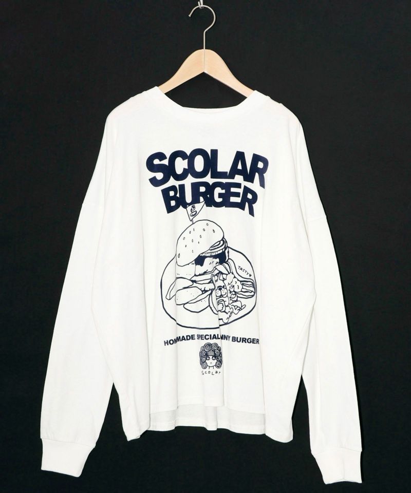 わんちゃん×スカラー特製バーガーロンT-7