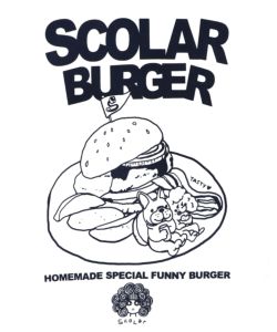 わんちゃん×スカラー特製バーガーロンT-8