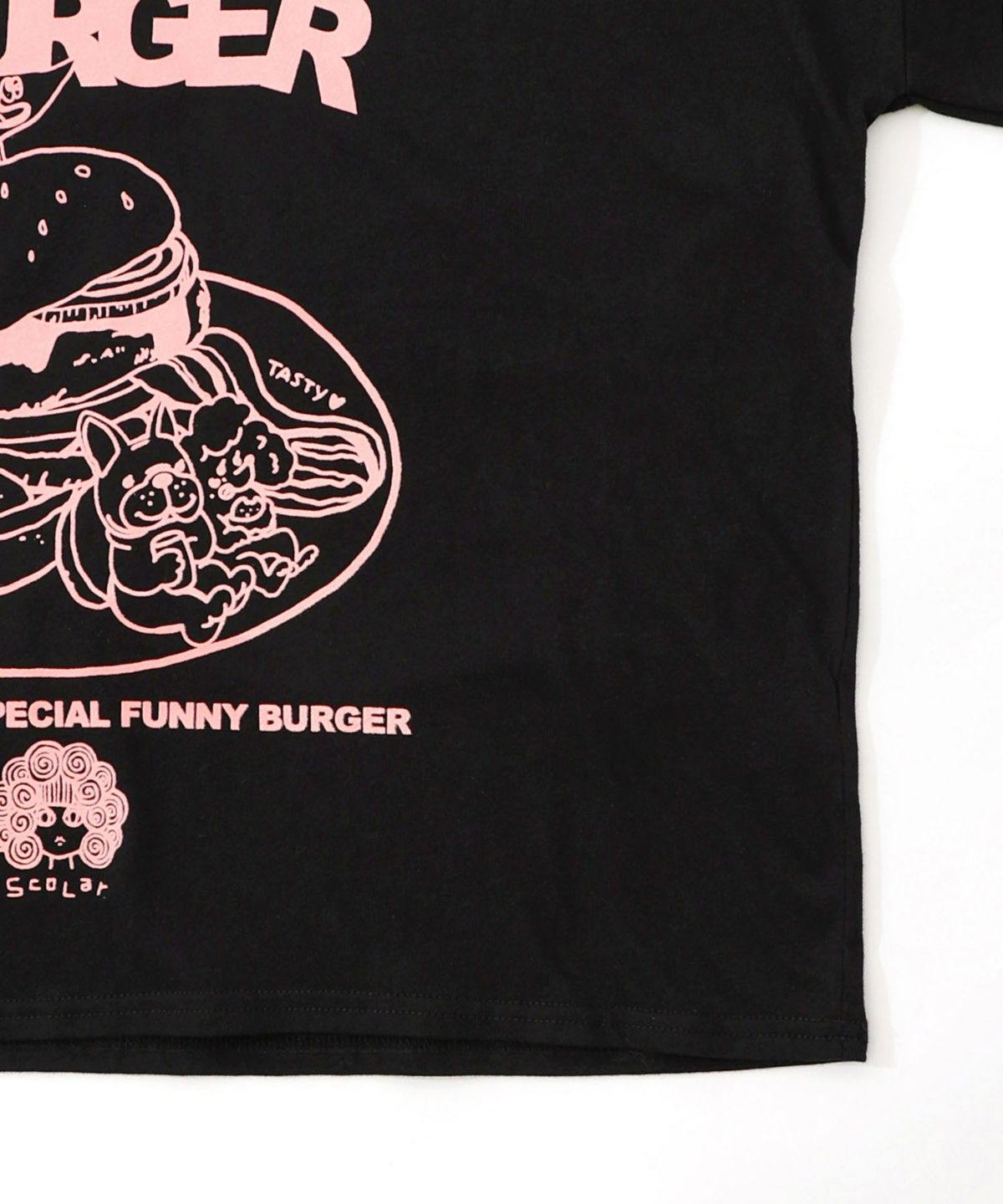 わんちゃん×スカラー特製バーガーロンT-15