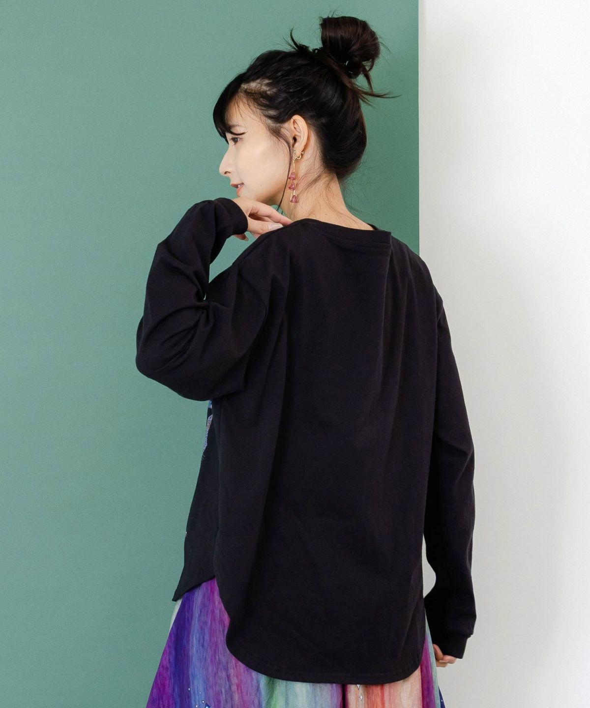 スカラーネココレクション ロンT-5