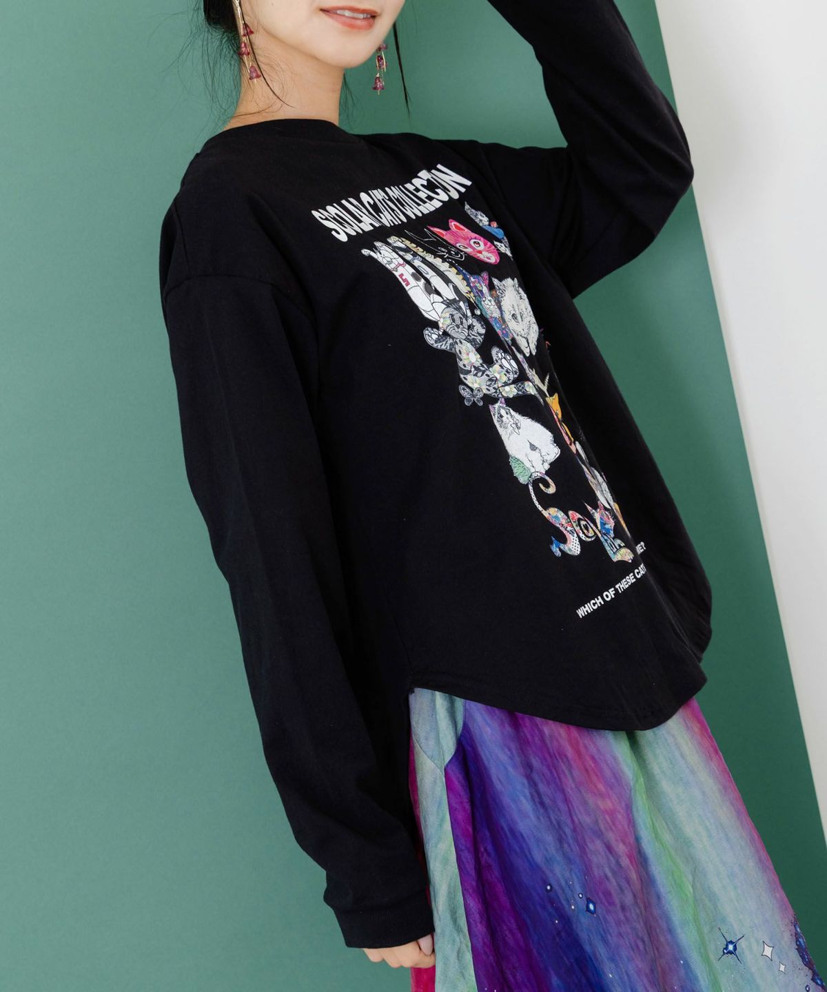 スカラーネココレクション ロンT-6