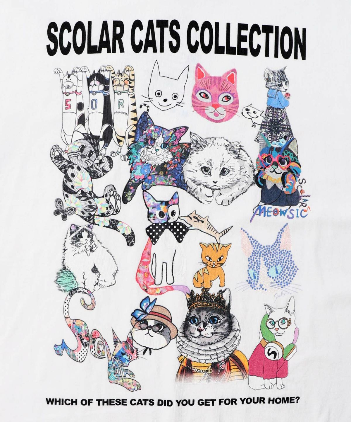 スカラーネココレクション ロンT-9