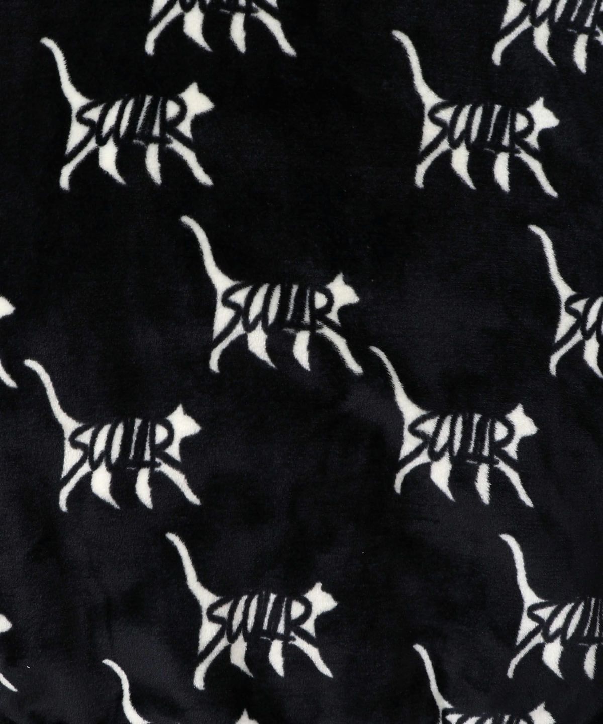 スカラー柄展開フランネル×タフタブルゾン-9