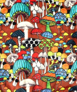 スカラー柄展開フランネル×タフタブルゾン-11