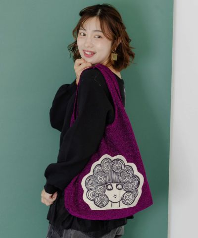 653435：ラメ入りスカラーちゃんハンドバッグの通販-ScoLar