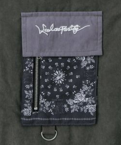 異素材使いの配色切替 中綿キルトジャケット-12