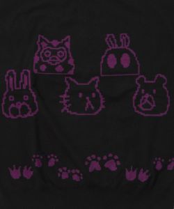 リバーシブルドット絵柄ニットプルオーバー-23