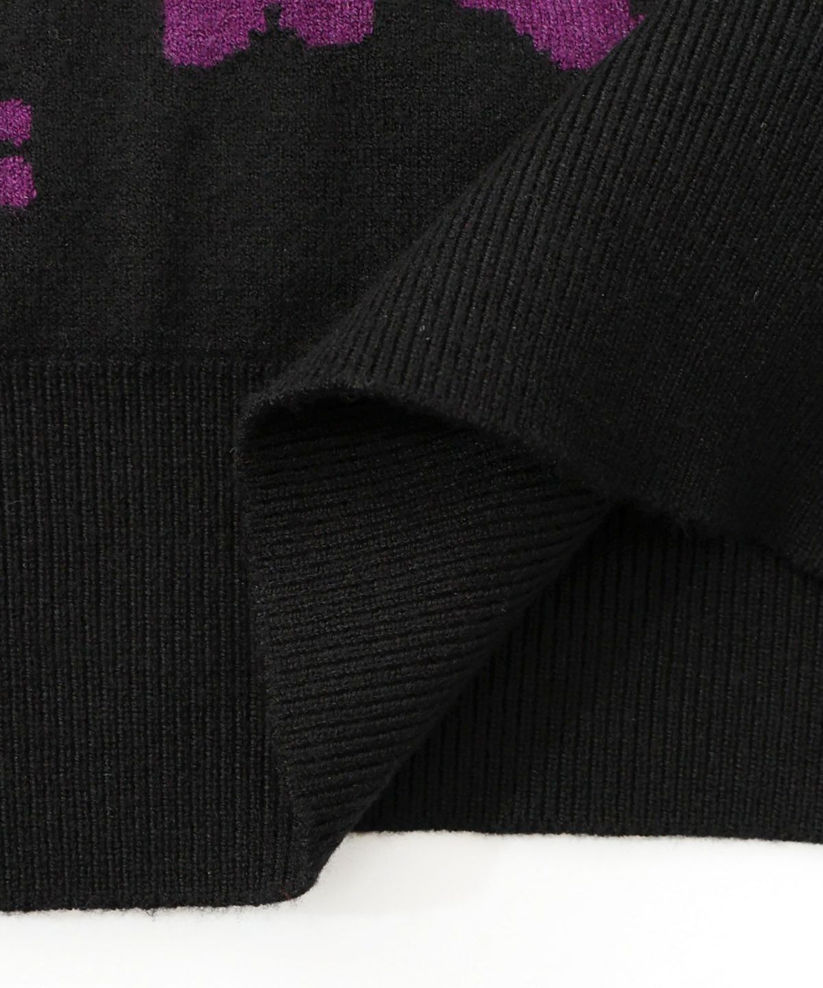 リバーシブルドット絵柄ニットプルオーバー-28