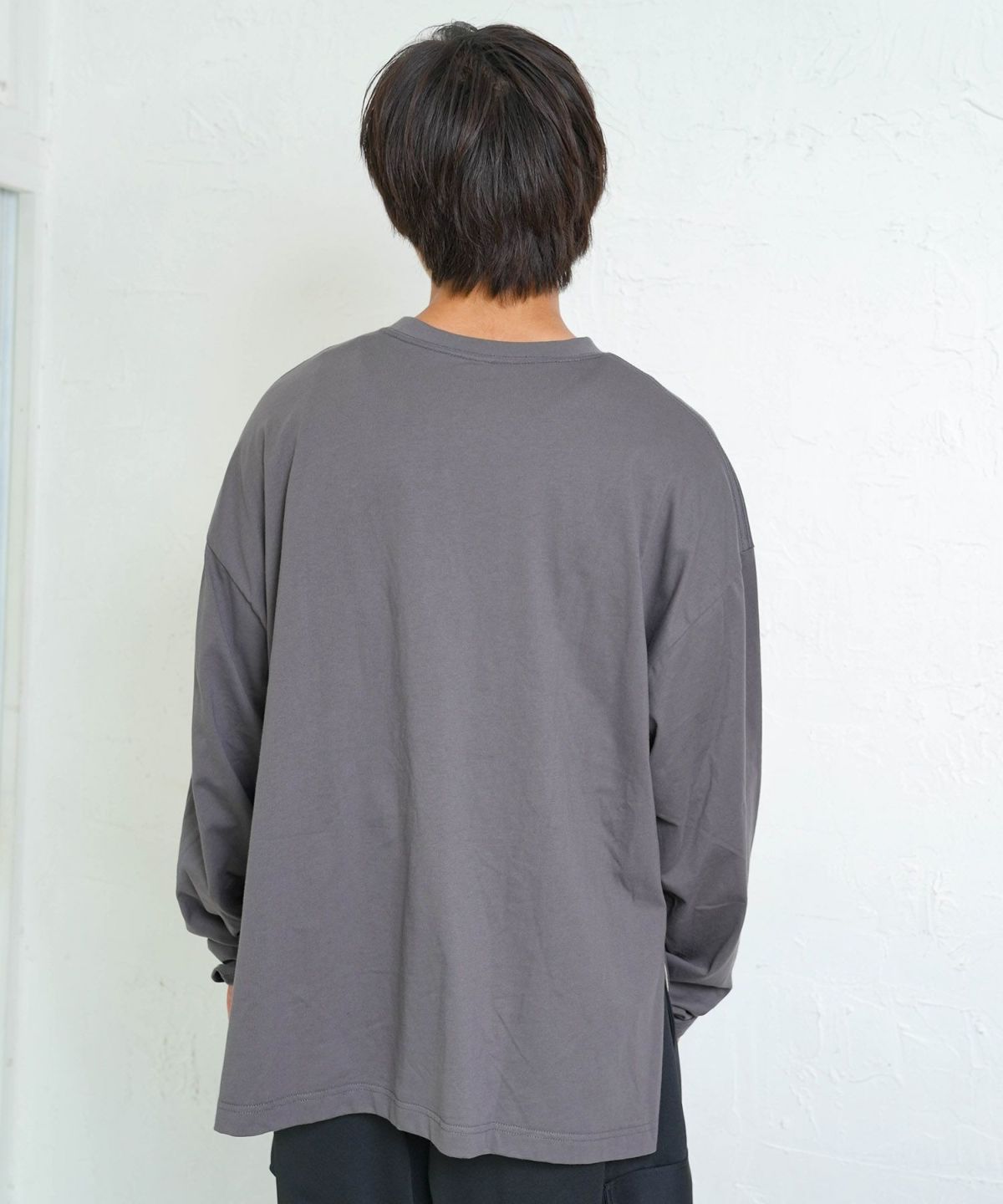 組体操クマうさぎ刺繍プルオーバー-5