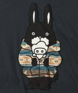 冬支度もけラビル配色プルオーバー-9