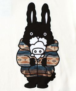 冬支度もけラビル配色プルオーバー-11