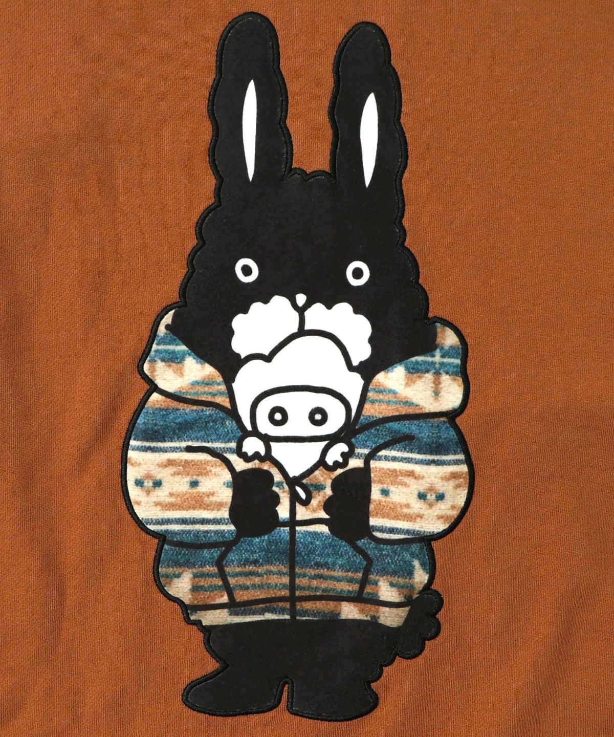 冬支度もけラビル配色プルオーバー-13