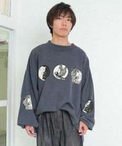 希少☆裏毛 ヘムフリル プルオーバー 完売品 ネイビー 希少☆裏毛 ヘムフリル プルオーバー 完売品 ネイビー