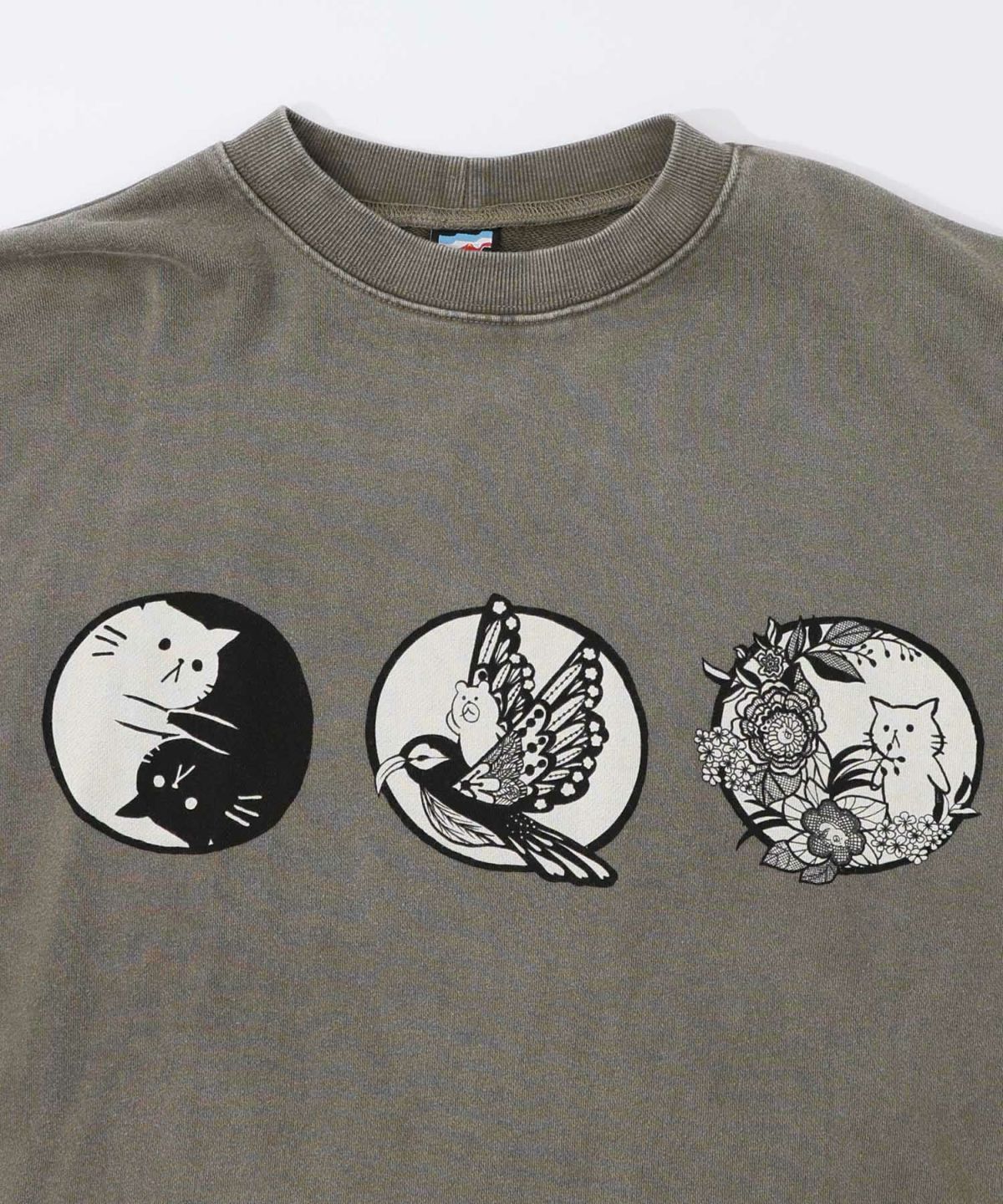 抜染Parity和柄裏毛プルオーバー-18