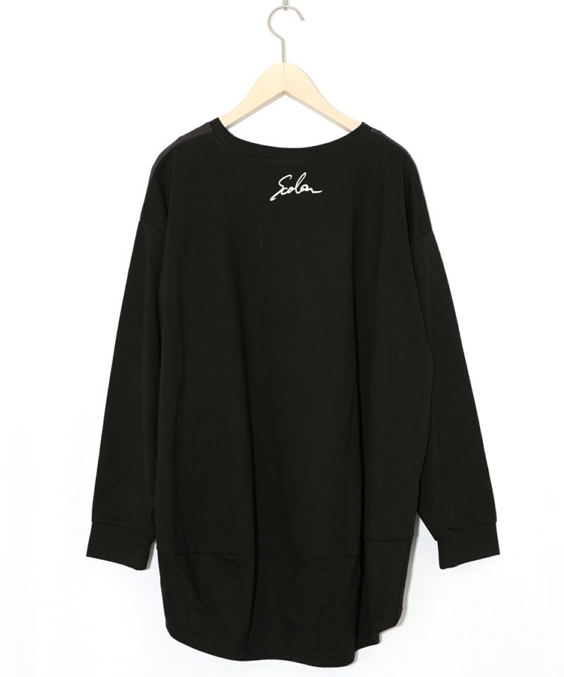 宇宙スカラーちゃん 異素材切替プルオーバー-8