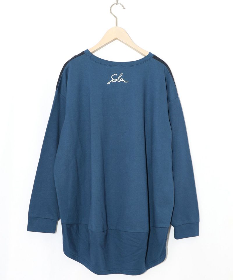 宇宙スカラーちゃん 異素材切替プルオーバー-11