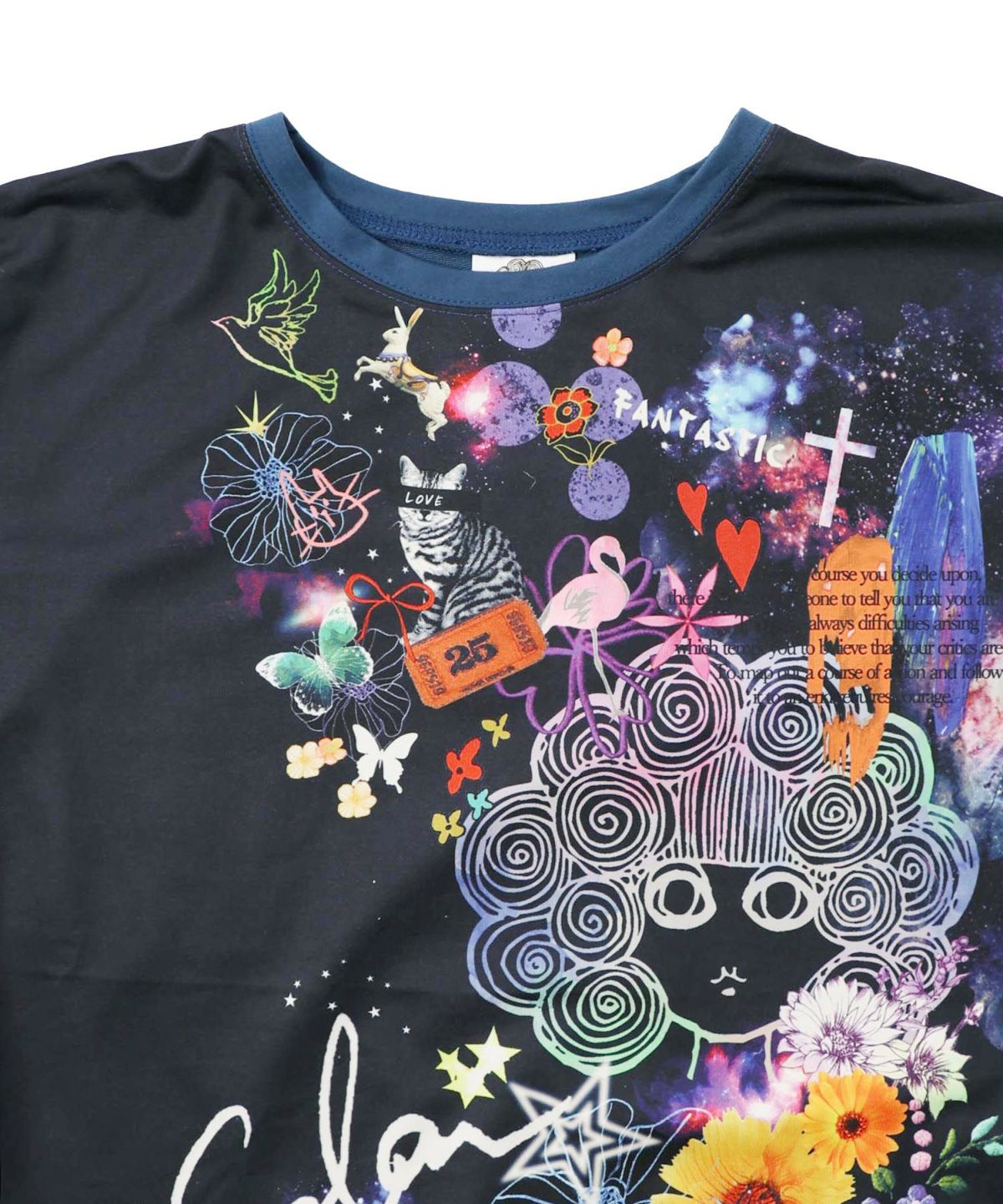 宇宙スカラーちゃん 異素材切替プルオーバー-13