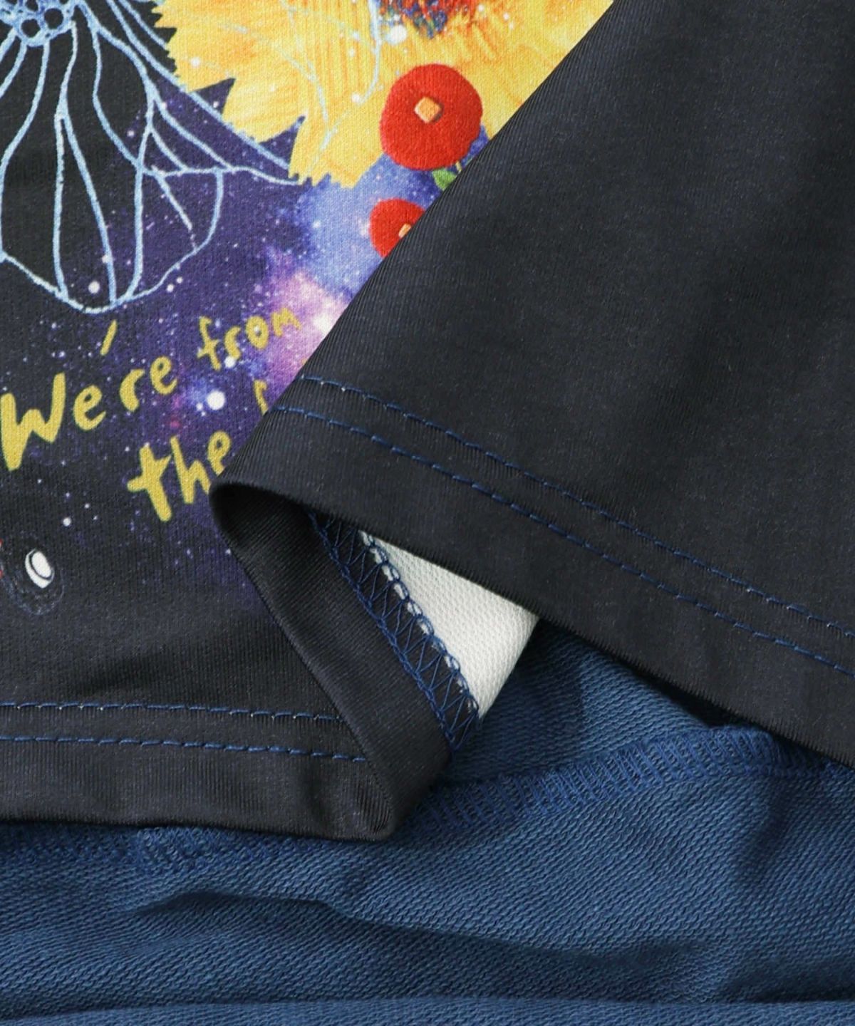 宇宙スカラーちゃん 異素材切替プルオーバー-15