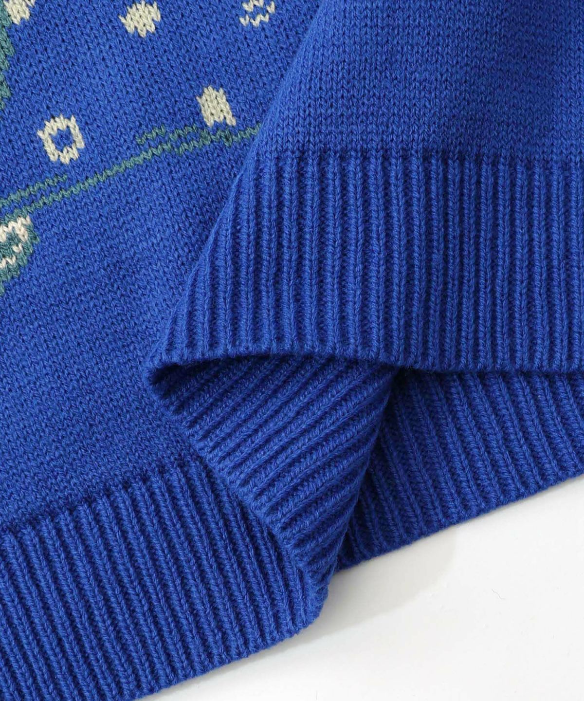 かまって欲しいパグ ハイネックニットプルオーバー-19