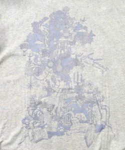 ツリーハウス柄裏毛×裾ドロストワンピース-10