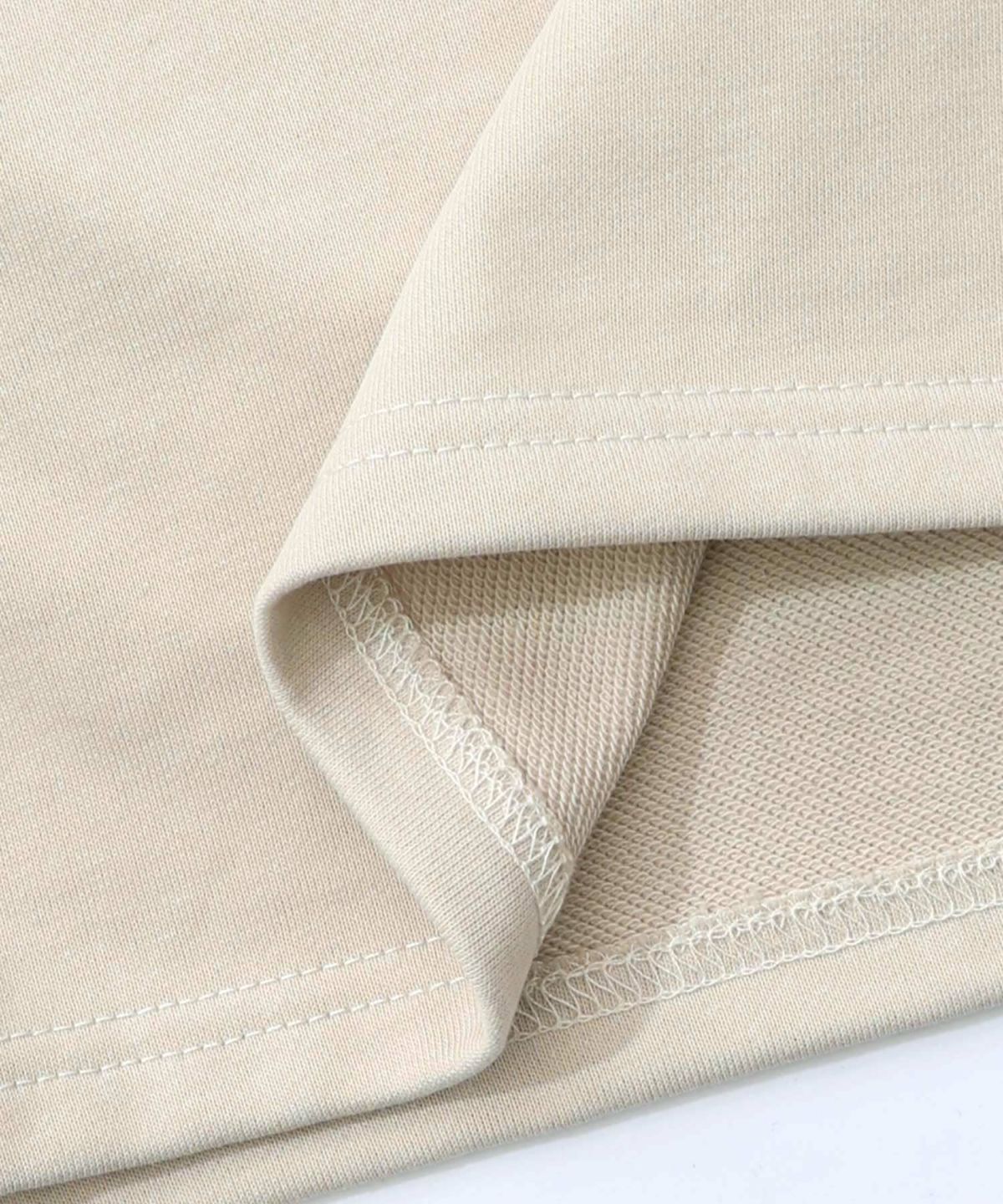 ツリーハウス柄裏毛×裾ドロストワンピース-19