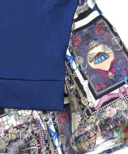 異素材ミックス裏毛アシメプルオーバー-11