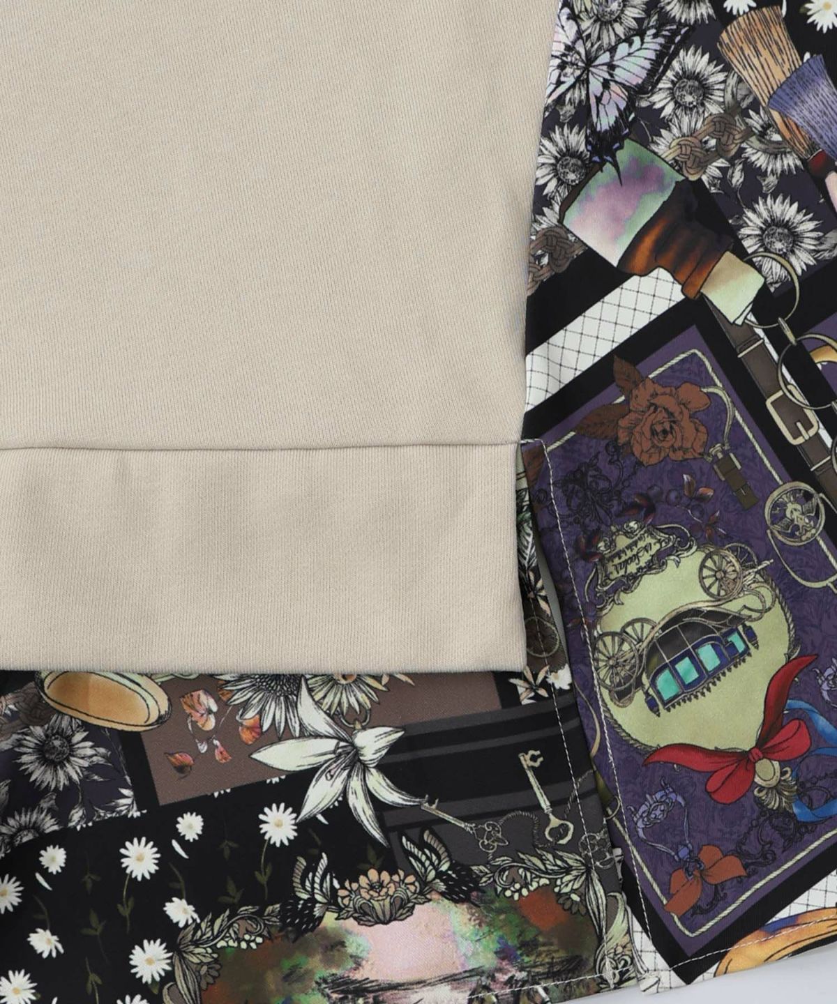 異素材ミックス裏毛アシメプルオーバー-13