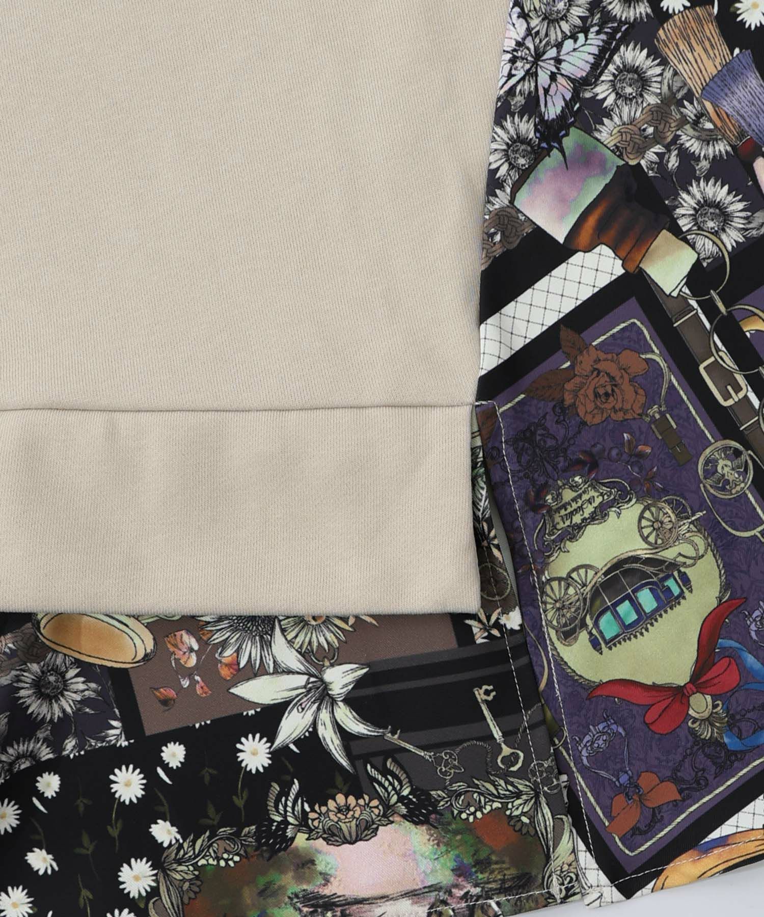 異素材ミックス裏毛アシメプルオーバー-13