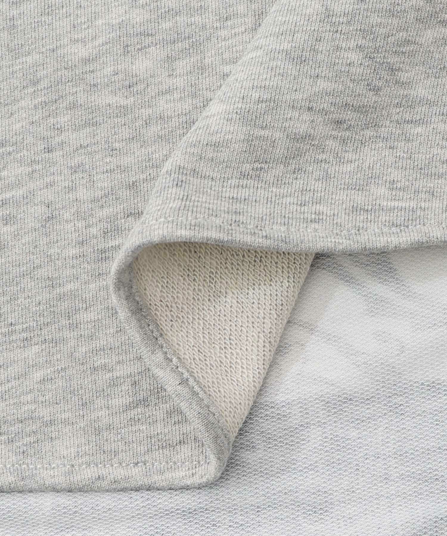 パッチワーク風柄 異素材切替ワンピース-20