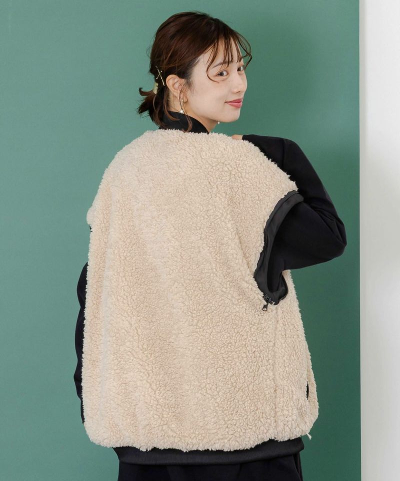 天の川スカラーちゃん柄orボア 4WAYブルゾン-13