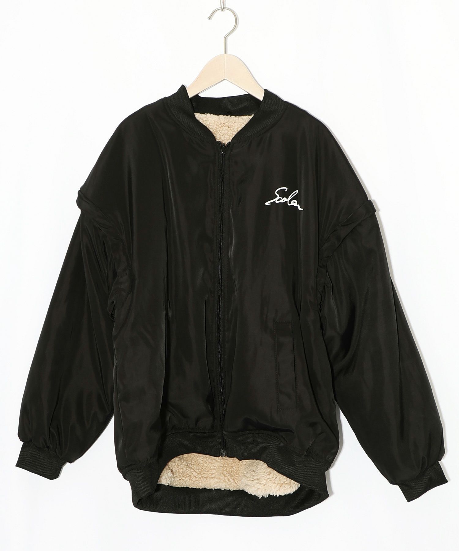 天の川スカラーちゃん柄orボア 4WAYブルゾン-16