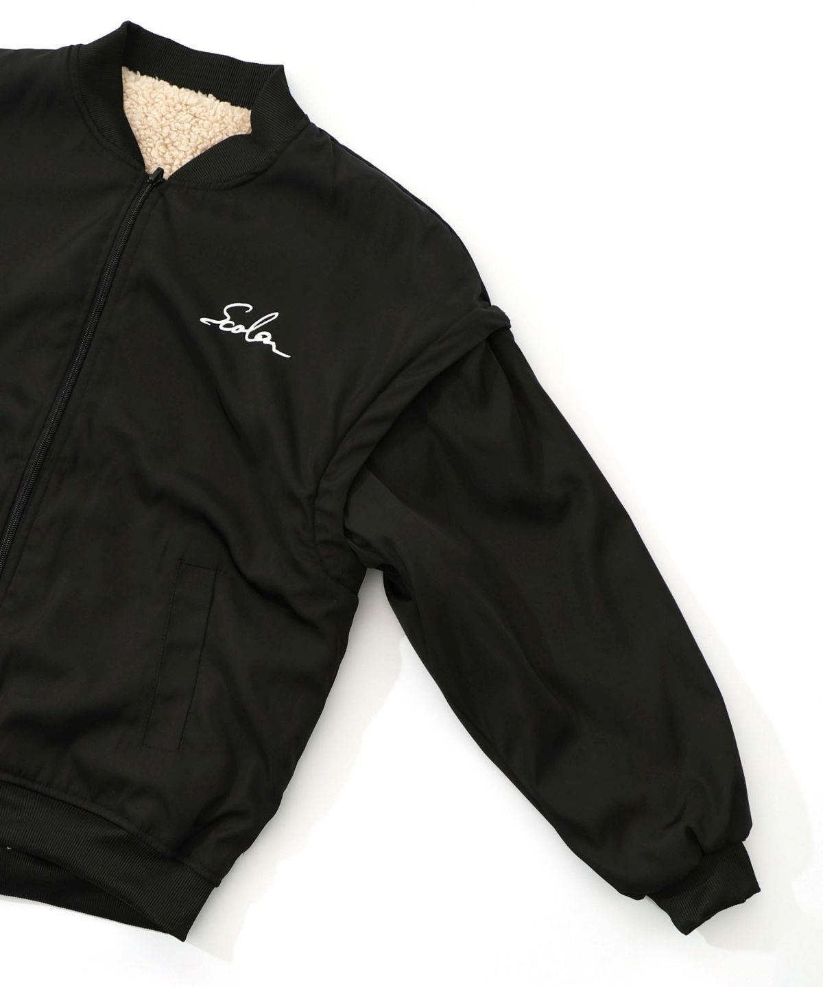 天の川スカラーちゃん柄orボア 4WAYブルゾン-23