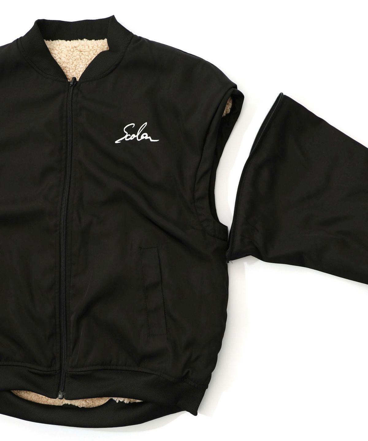 天の川スカラーちゃん柄orボア 4WAYブルゾン-26