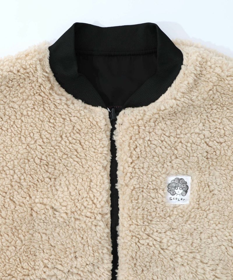 天の川スカラーちゃん柄orボア 4WAYブルゾン-27