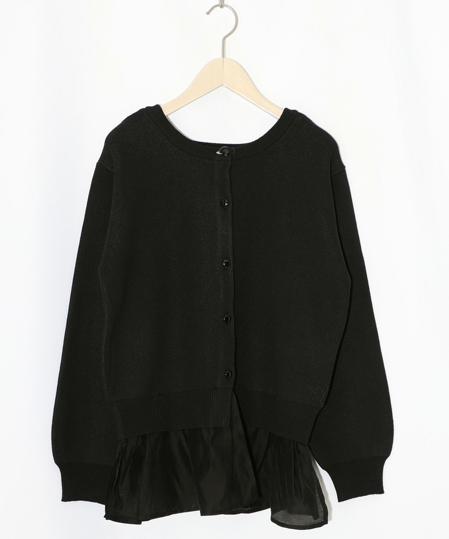 153680：ひょっこりネコ×フリル付き 4WAYプルオーバーの通販-ScoLar